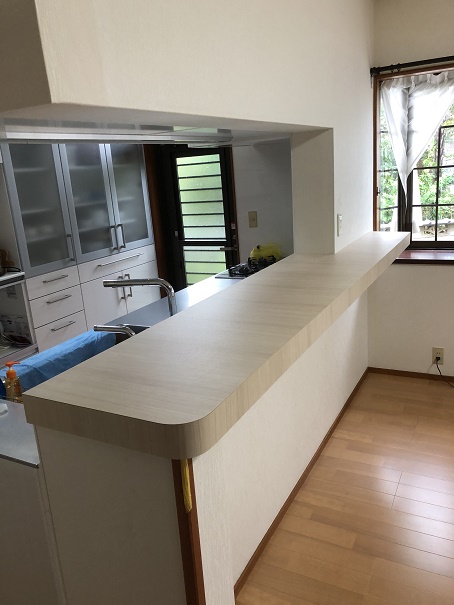 キッチンカウンターリフォーム