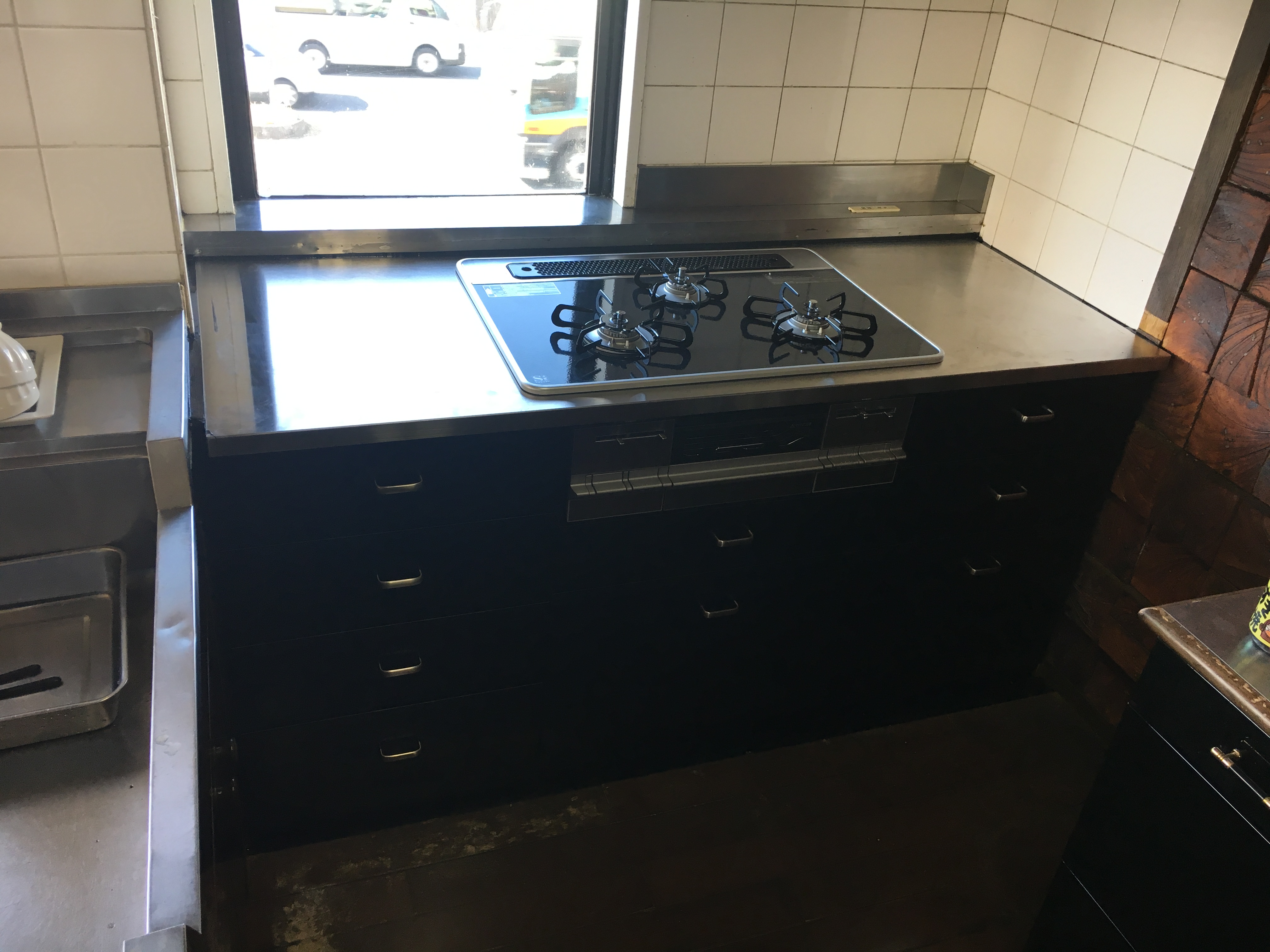 ビルトインコンロ台