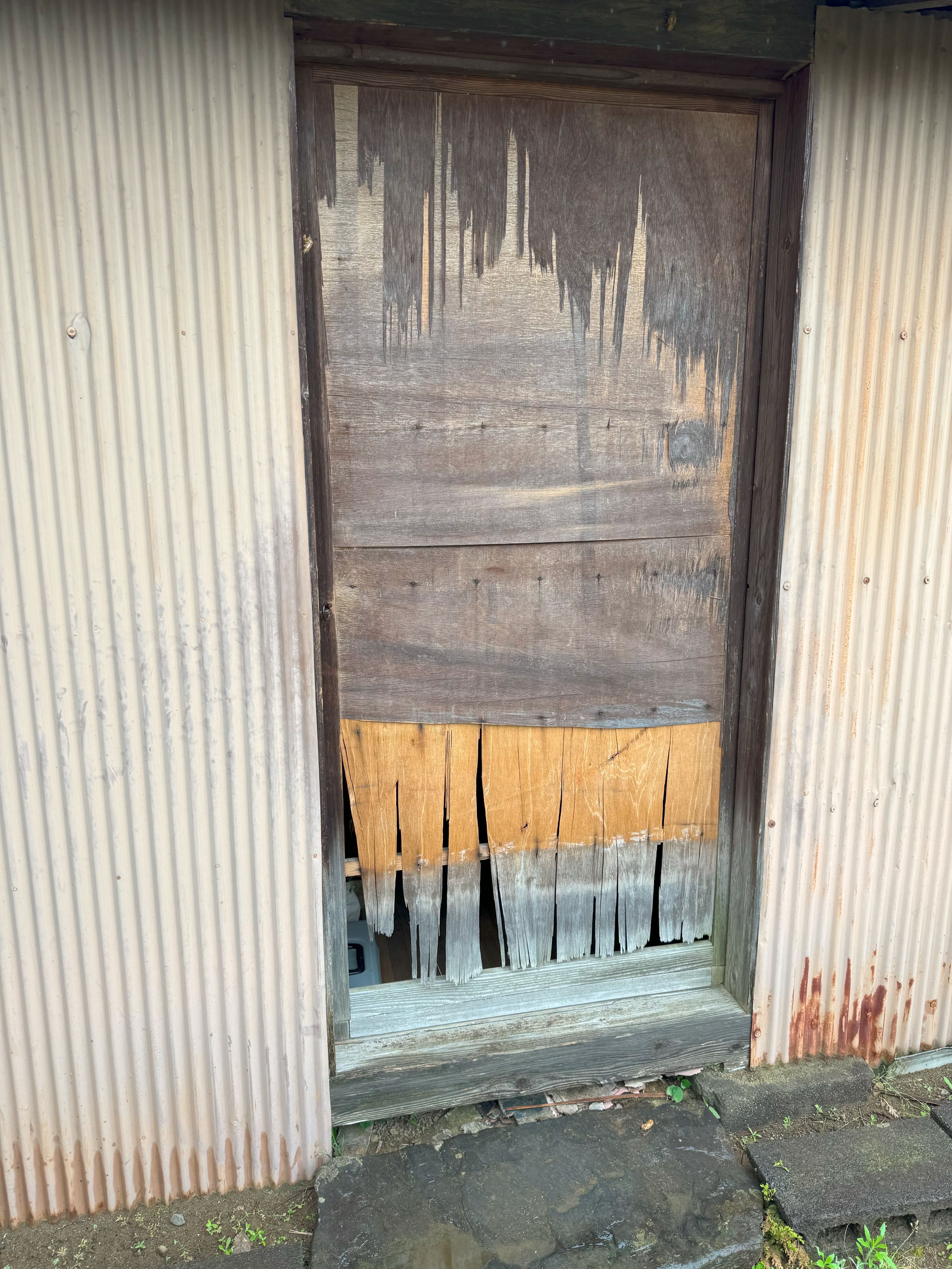 物置小屋引き戸