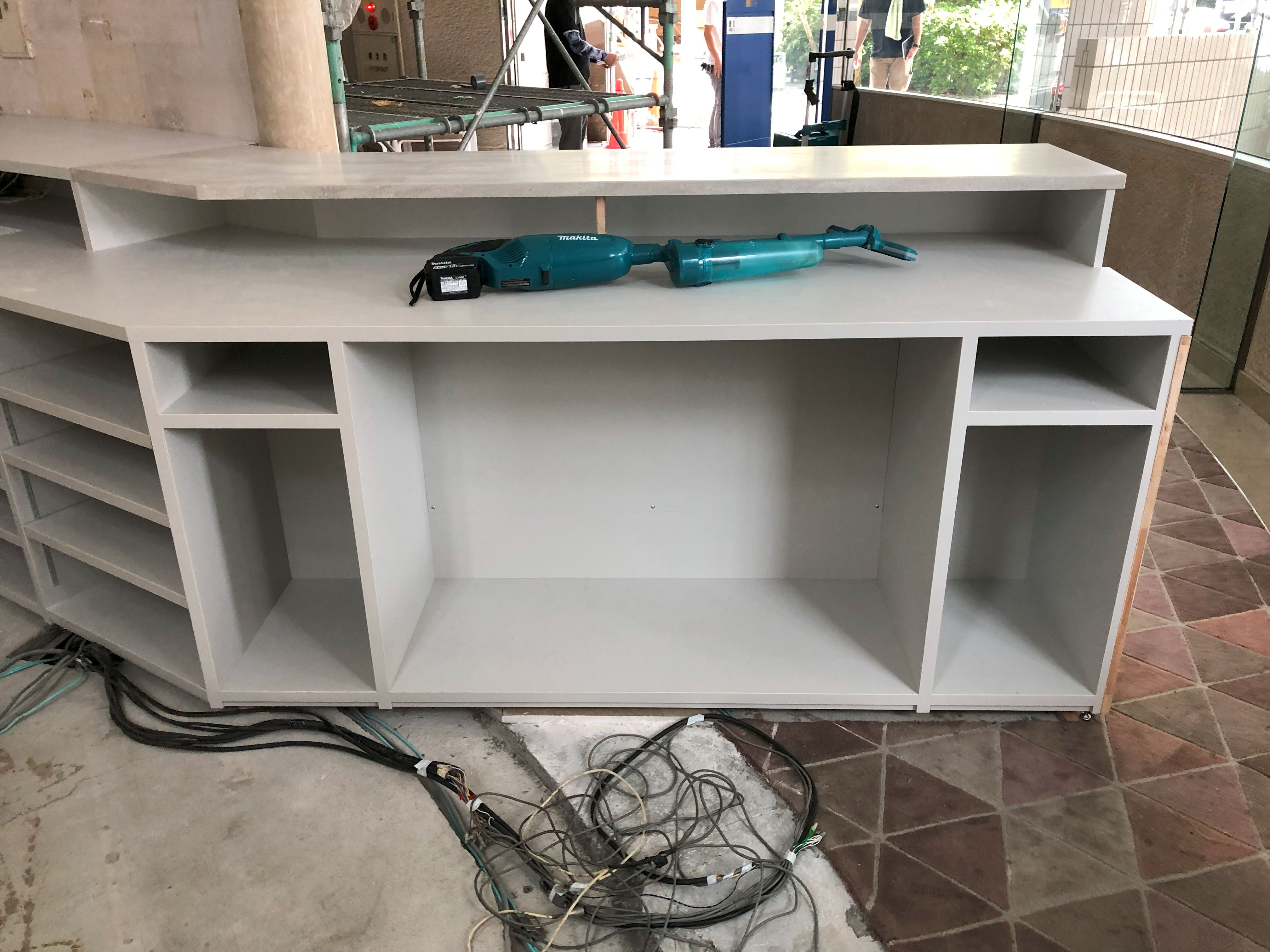 受付カウンター