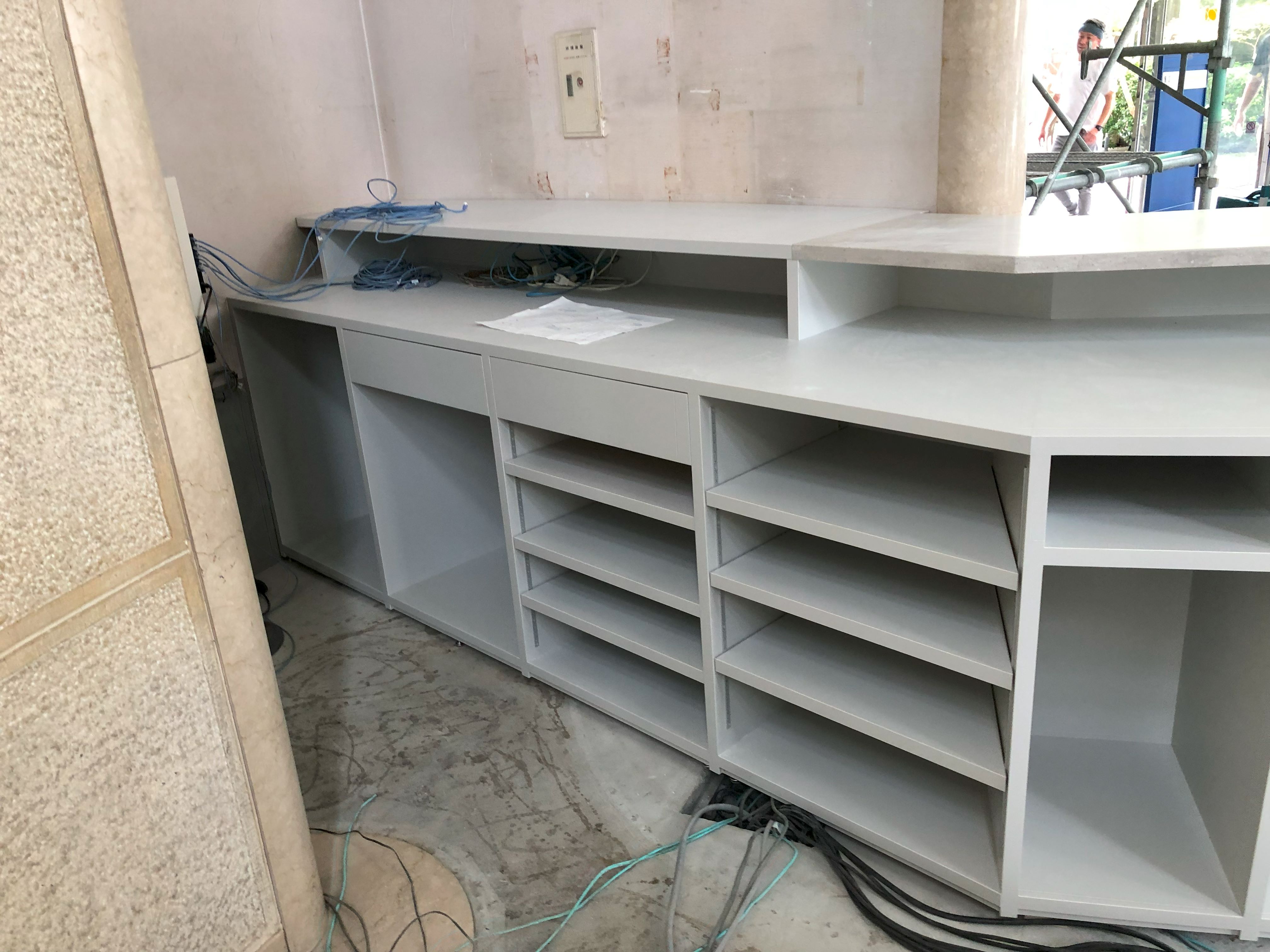 受付カウンター